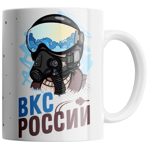 фото Кружка студия белка "вкс россии" белая