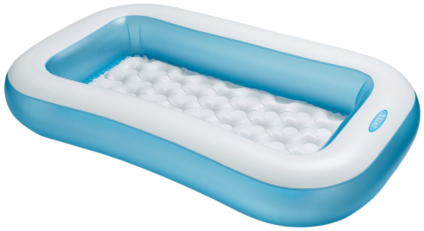 Бассейн Intex Rectangular Baby 57403 голубой