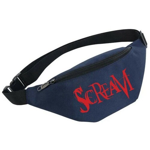 фото Сумка поясная noname, синий