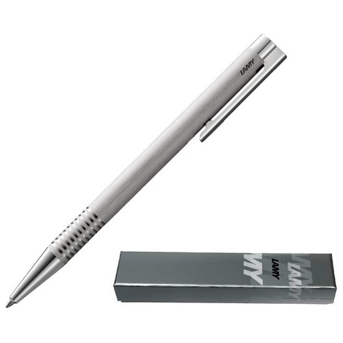 Ручка шариковая LAMY 206 logo, Матовая сталь, M16, 4026752, 881345