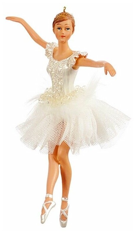 Ёлочная игрушка академия балета (балерина с разведёнными руками), полистоун, 15 см, Goodwill TR 23273-2