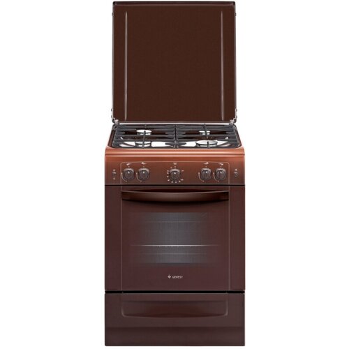 Плита Газовая Gefest ПГ 6100-02 0310 коричневый металлическая крышка реш чугун 3614800₽