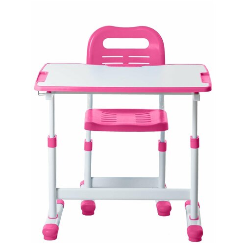 Комплект парта + стул трансформеры Sole II Pink FUNDESK