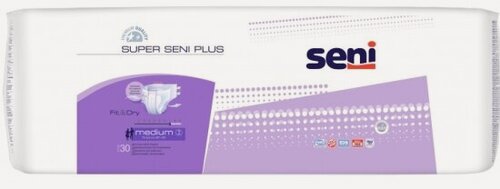 Изображение товара Подгузники для взрослых Seni Super Plus (Сени Супер Плюс), Medium, 30 шт.