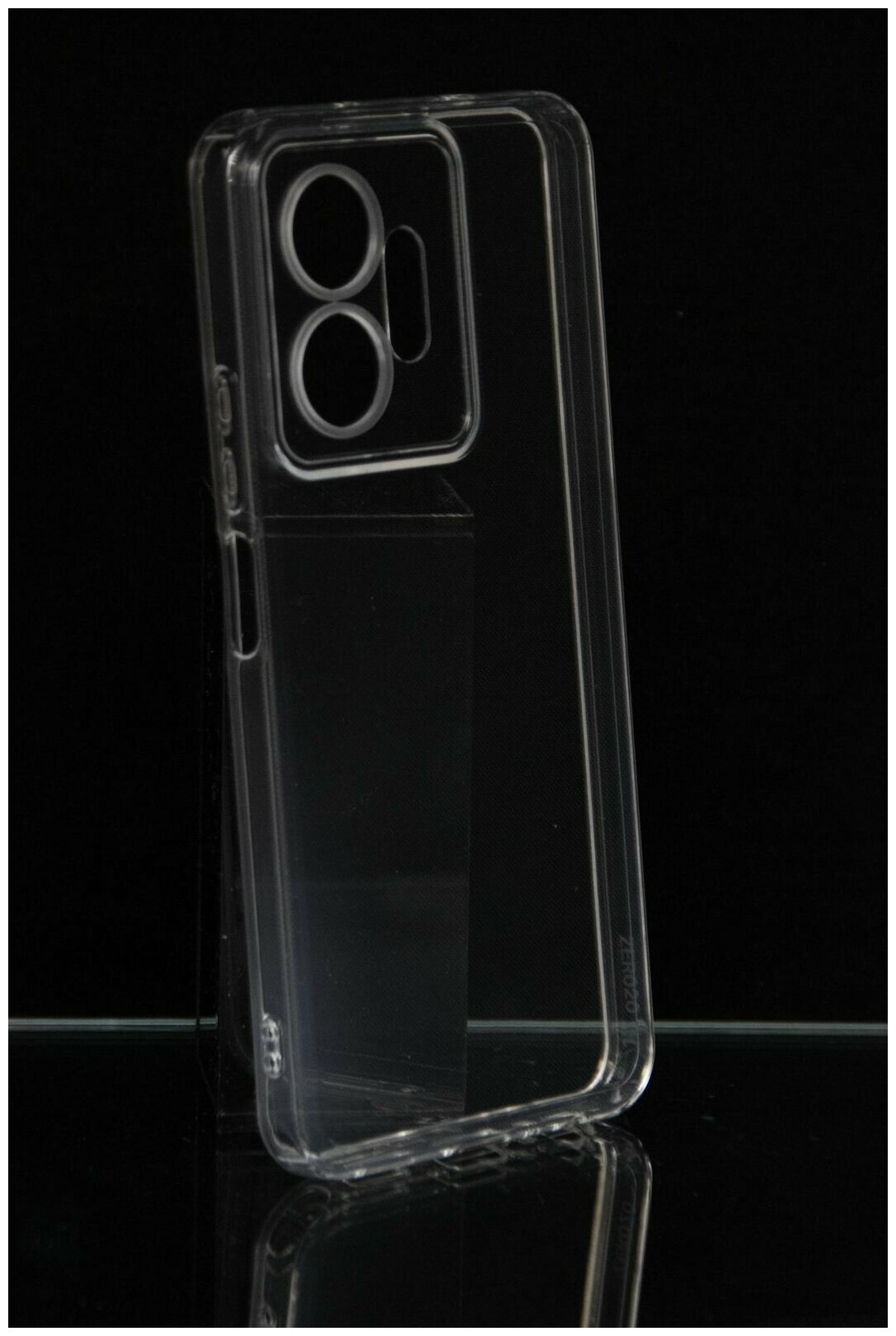Чехол для Infinix Zero 20 / чехол на инфиникс зеро 20 с защитой камеры прозрачный