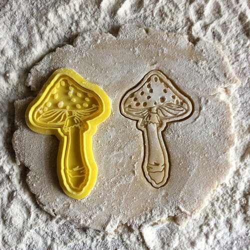 Мухомор формочка для печенья гриб