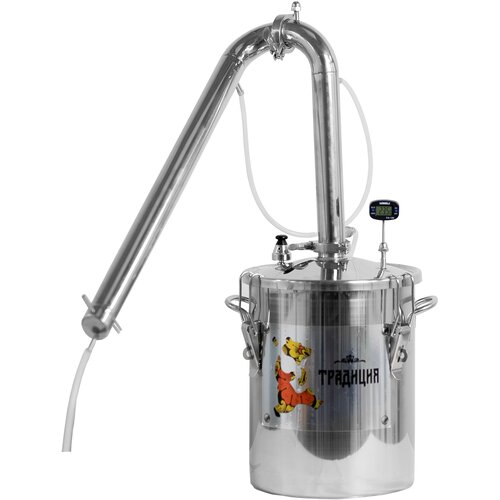 Самогонный аппарат колонного типа с клампом ароматизатор 15 дюйма Бражная колонна Традиция 4 14 л 1040000₽