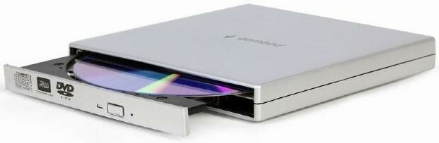 USB 2.0 Gembird DVD-USB-02-SV пластик, серебро