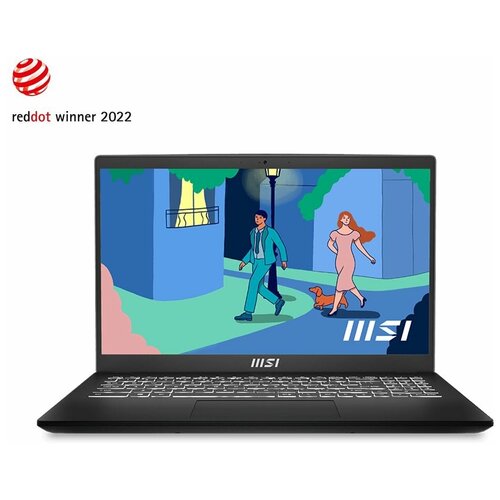 Ноутбук MSI Modern 15 B12M-215XRU {i3 1215U/8ГБ/256ГБ SSD/Intel UHD/15.6 FHD IPS/noOS} 15 6 ноутбук msi modern 15 b12m 213xru черный