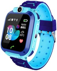 Детские умные часы Smart Baby Watch Q12, голубой/синий