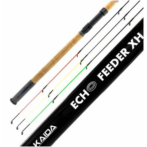 Удилище фидерное KAIDA ECHO Feeder XH-тест 100гр, длина 330 см