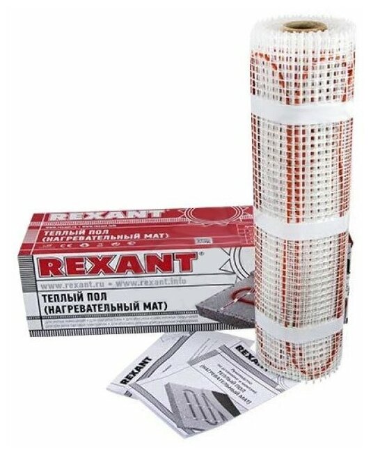 Пол теплый кабельный REXANT Extra, двухжильный, площадь 9 м², 0.5х18 м, 1440 Вт 51-0519 - фотография № 18