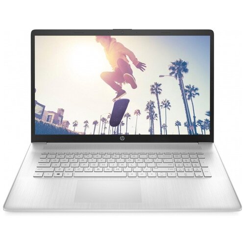 Ноутбук HP 17-cp0205nw AMD Ryzen 3 5300U 26Ghz8Gb DDR4SSD 256GbAMD Radeon Graphics 173IPSFHD 1920x1080Windows 11 HomesilverWiFiBTCam 5890000₽