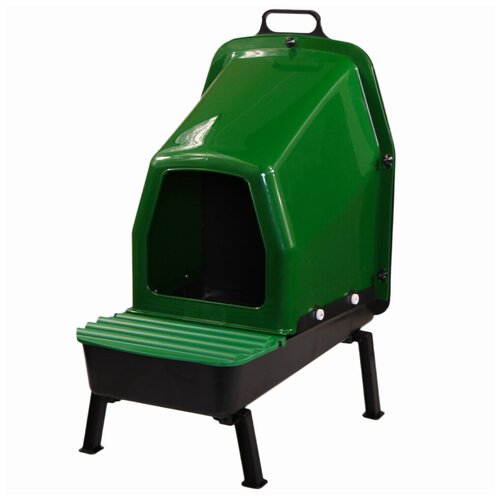 Гнездо для кур несушек пластик с яйцесборником на ножках