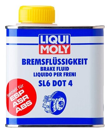 Жидкость тормозная LIQUI MOLY DOT4 0.5л