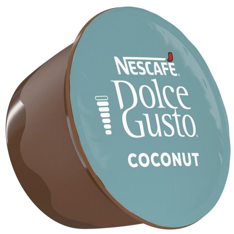 Кофе в капсулах Nescafe Dolce Gusto Coconut Latte, интенсивность 5 - фотография № 3