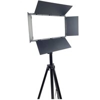 Видеосвет LED-600/ Светодиодная панель со шторками для фотосъемки со штативом 2м/ Видеотехника/ Светодиодная лампа для фото и видео/ LED-свет