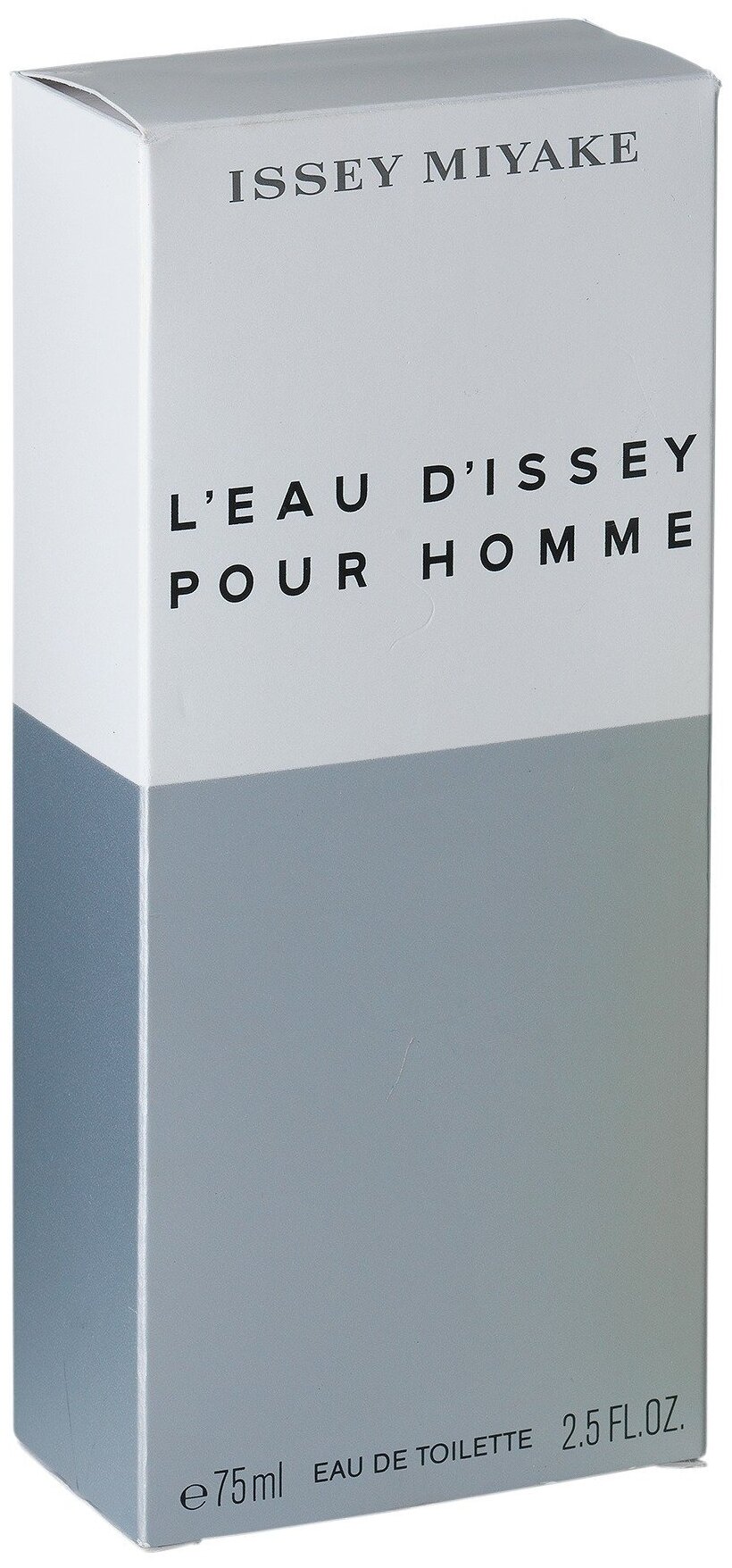 Туалетная вода Issey Miyake мужская L`Eau D`Issey Pour Homme 75 мл