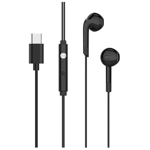 Наушники HARPER HV-IC250, USB Type-C, black