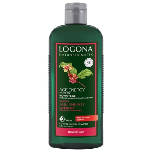 фото Logona шампунь Age energy Bio-coffein 250 мл