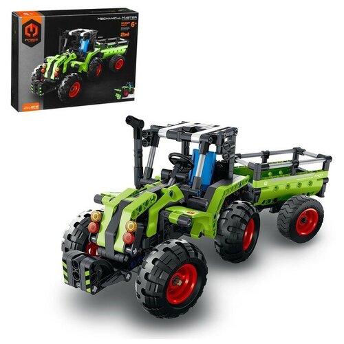 --- Конструктор Техно «Сельхоз трактор», 2 варианта сборки, 346 деталей
