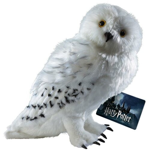 Сова Букля мягкая плюшевая Гарри Поттер (Harry Potter Hedwig Collector Plush) - Фантастические Твари