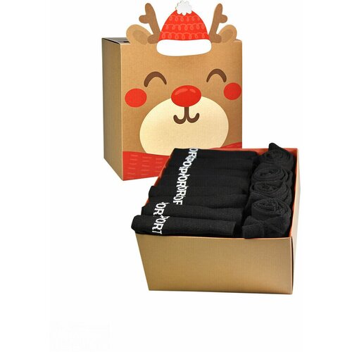 фото Носки status, 12 пар, размер 25, черный