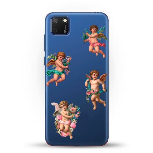 фото Силиконовый чехол ангелочки на honor 9s andy & paul