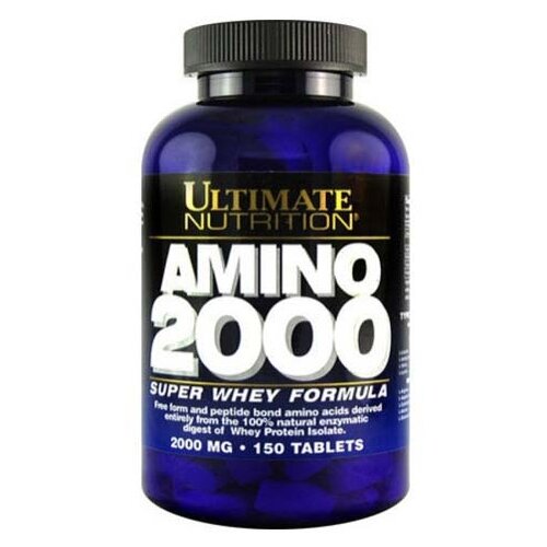 Аминокислота Ultimate Nutrition Amino 2000, без вкуса, 150 шт. аминокислота be first amino 1800 без вкуса 210 шт