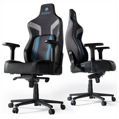 Компьютерное кресло (для геймеров) Eureka Python II, синий