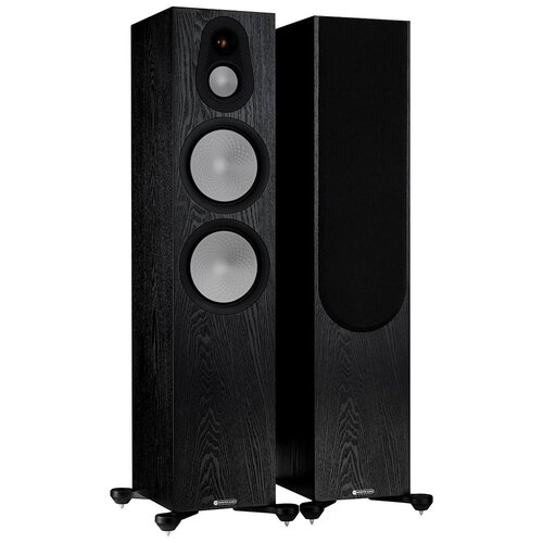 Сабвуфер Monitor Audio Silver 500 7G, 2 колонки, black oak