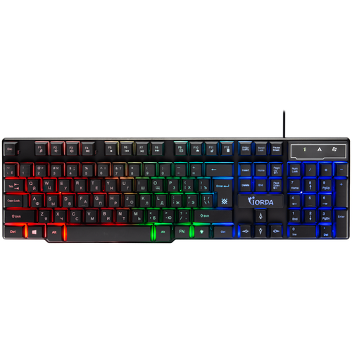 Игровая клавиатура Defender RU, RGB подсветка, 19 Anti-Ghost
