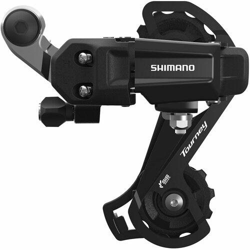 Переключатель задний Shimano RD-TY200, TOURNEY, GS 6/7-ск ZSM22551 переключатель задний shimano tourney ty200 gs 6 7 ск для 14 28t крепление на болт