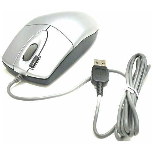 Проводная мышь A4Tech OP-620D Grey USB . мышь проводная a4tech op 620d белый usb