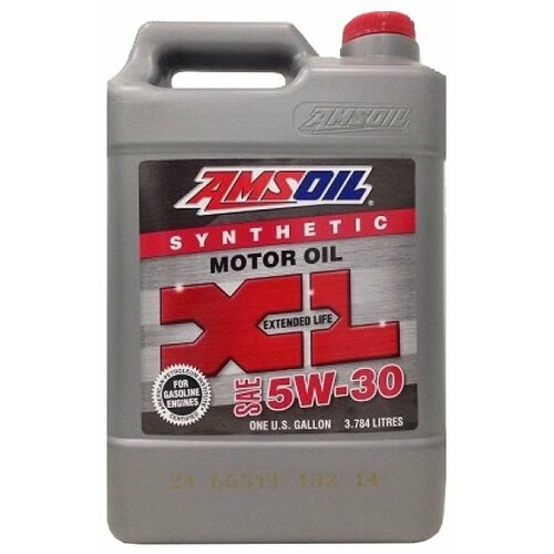 фото Синтетическое моторное масло amsoil xl extended life synthetic motor oil 5w-30, 3.784 л