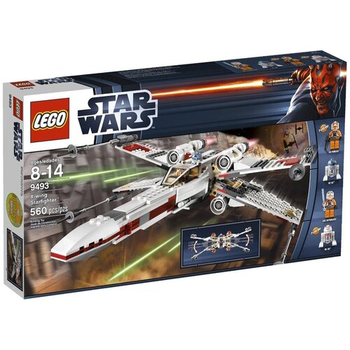 LEGO Star Wars 9493 Истребитель X-Wing, 560 дет. lego star wars 75003 истребитель a wing 177 дет