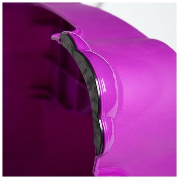 Табурет детский, подставка - ступенька, цвет микс (розовый, фиолетовый, красный) - фотография № 6