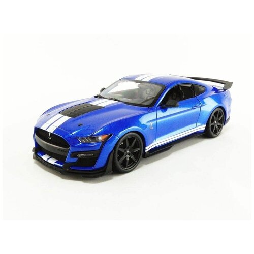 Модель Ford Mustang Shelby GT500 1:18 Maisto maisto 1 18 new silver ford 2020 mustang shelby gt500 sports car simulation alloy car model collection gifts boys toy