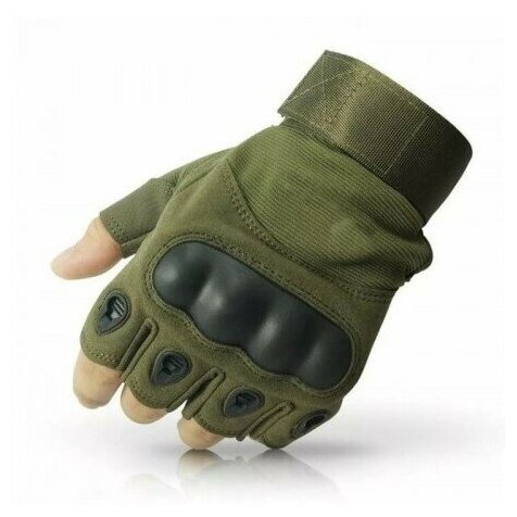 Купить Перчатки тактические Oakley Tactical PRO полупалец Черные за ...