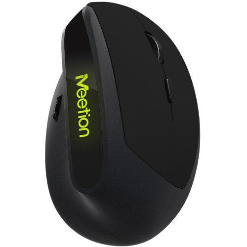 Беспроводная вертикальная мышь MeeTion 3200 dpi 24 ГГц 10 м черная MT-R390 148600₽