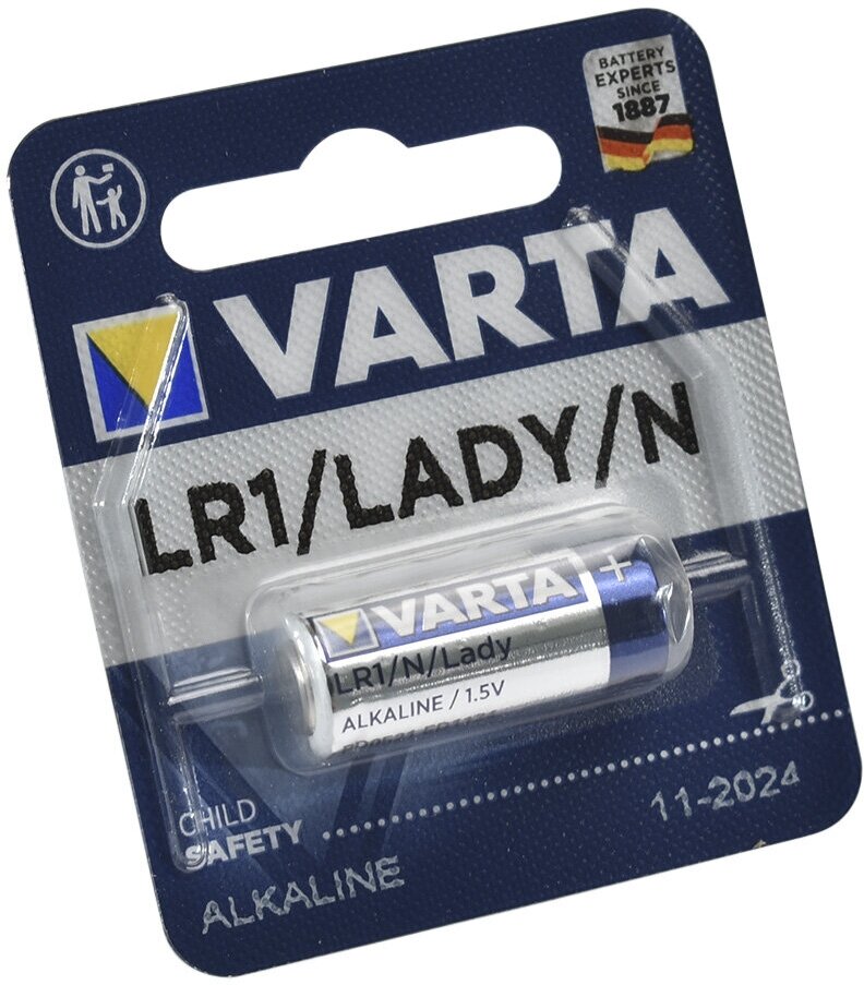 Батарейка Varta LR 1 BLI 1 Alkaline (4001101401) - фото №6