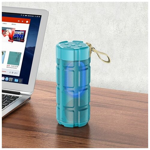 Музыкальная колонка беспроводная акустическая bluetooth портативная AUX TWS Блютуз FM USB microSD для телефона Айфон и Андроид 230000₽