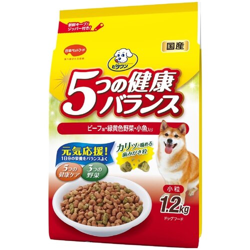Корм для собак Japan Premium Pet MIO 5 секретов здоровья, японский цыплёнок с сыром, 1.2 кг