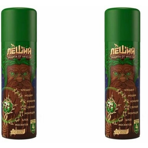 Аэрозоль Рефтамид Леший, 160 г, 150 мл, коричневый, 2 шт
