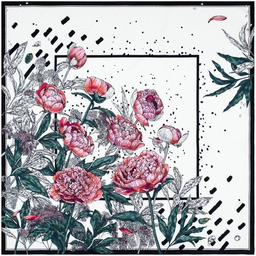 фото Платок newonce,90х90 см, мультиколор