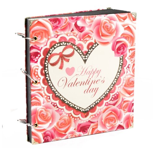 фото Фотоальбом 30 листов "миллион роз" (на кольцах) 27,5х26,5 см 2803027 сима-ленд