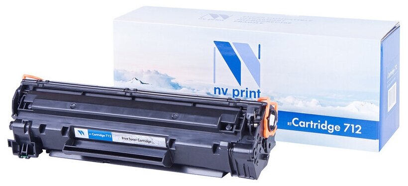 Картридж лазерный NV PRINT (NV-712) для CANON LBP-3010/3100, ресурс 1500 страниц, черный