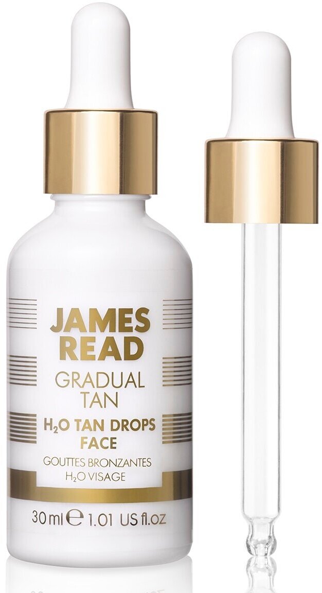 James Read Капли-концентрат освежающее сияние H2O Tan Drops Face 30 мл (James Read, ) - фото №7
