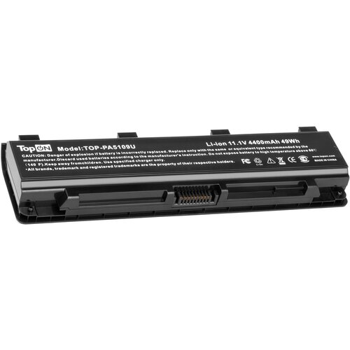 Аккумулятор для ноутбука Toshiba Satellite C40, C45, C50, C70, Pro C70, C75 Series. 10.8V 4400mAh 48Wh. PN: PA5109U-1BRS, PA5023U. петли для ноутбука toshiba satellite c70 a c75 a s70 a s75 a