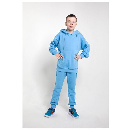 фото Детский спортивный костюм, голубой, р. 146 madbat